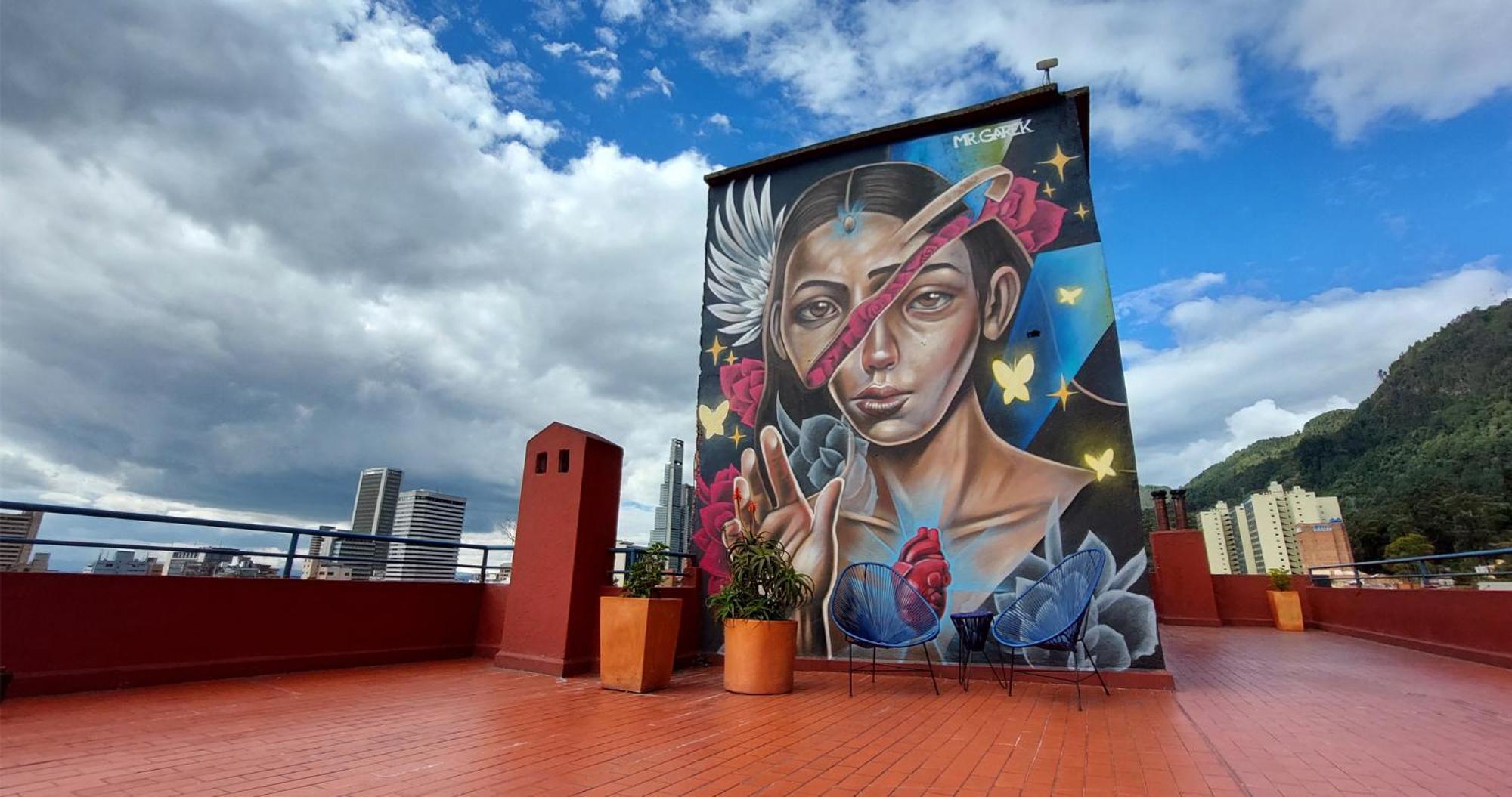 Depa Quevedo: Trendy Flat in Bogota's Historic Candelaria Exterior photo