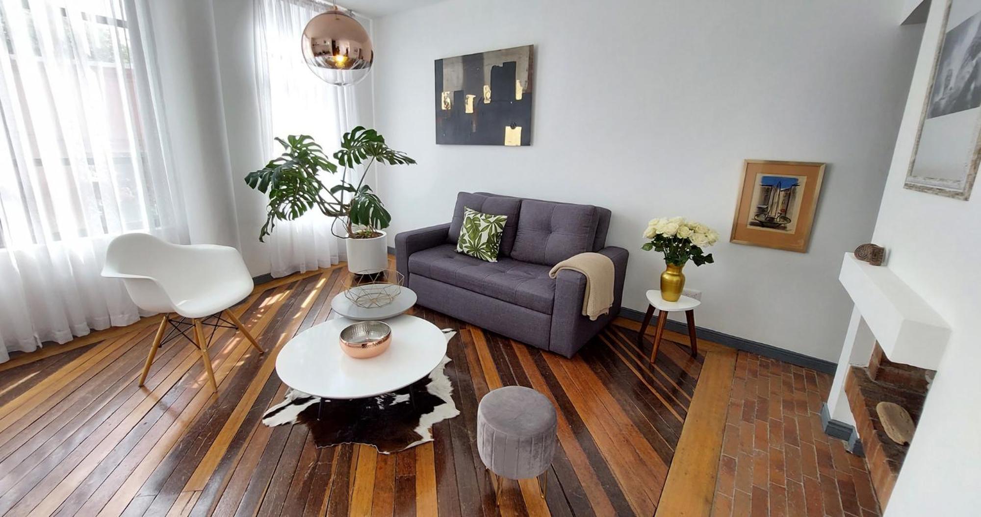 Depa Quevedo: Trendy Flat in Bogota's Historic Candelaria Exterior photo