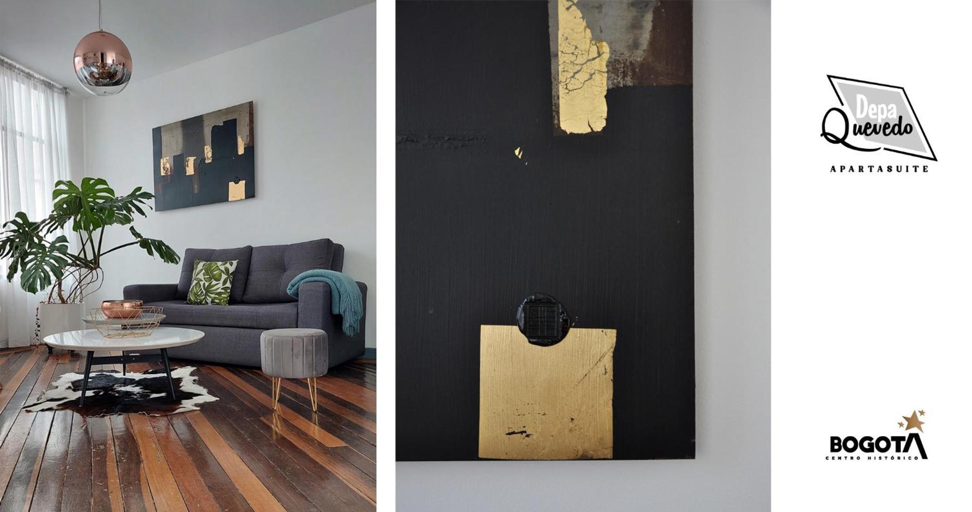 Depa Quevedo: Trendy Flat in Bogota's Historic Candelaria Exterior photo