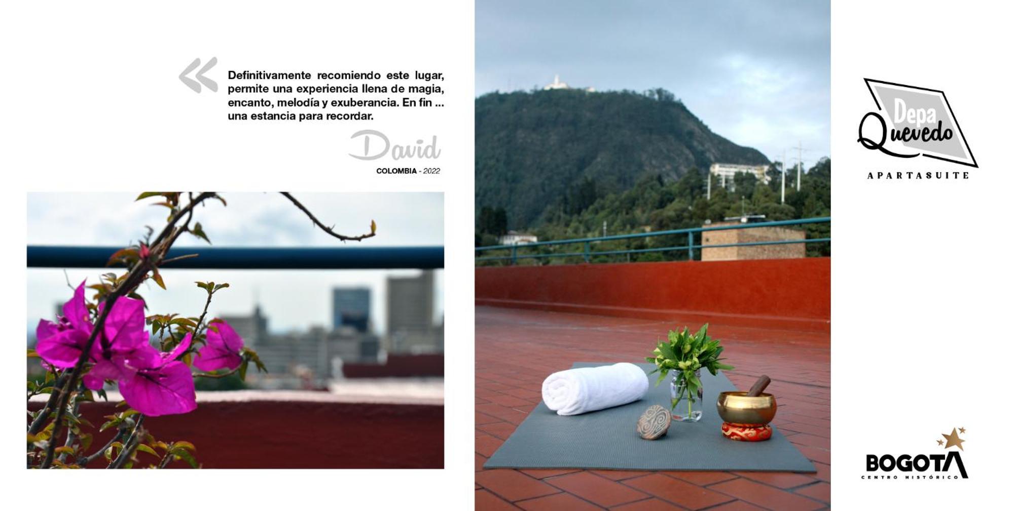 Depa Quevedo: Trendy Flat in Bogota's Historic Candelaria Exterior photo