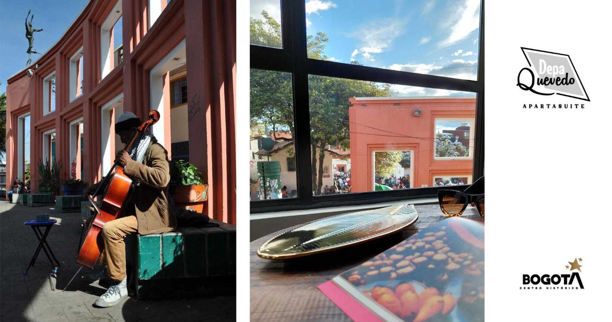 Depa Quevedo: Trendy Flat in Bogota's Historic Candelaria Exterior photo