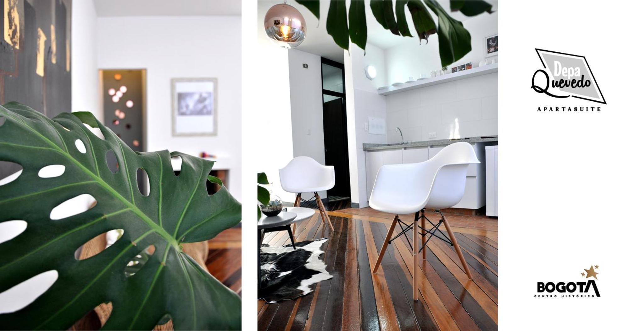 Depa Quevedo: Trendy Flat in Bogota's Historic Candelaria Exterior photo